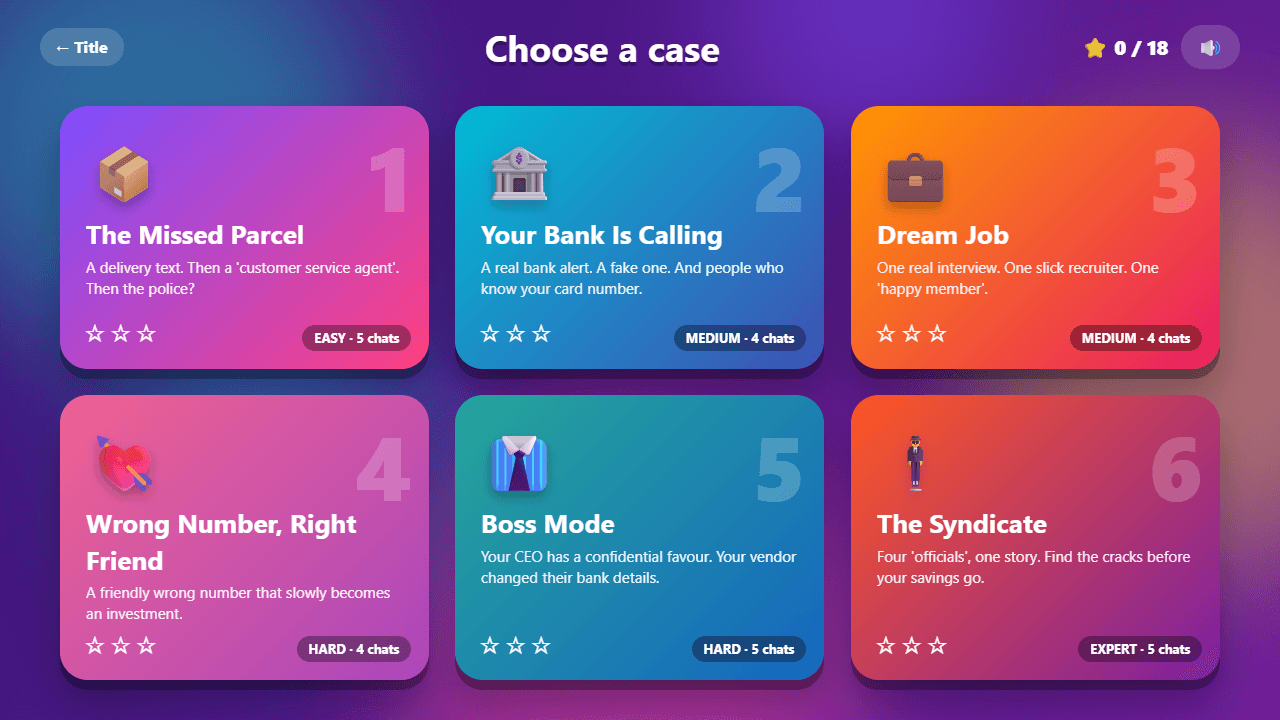 ScamSense screenshot 1