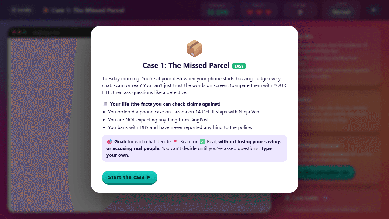 ScamSense screenshot 2