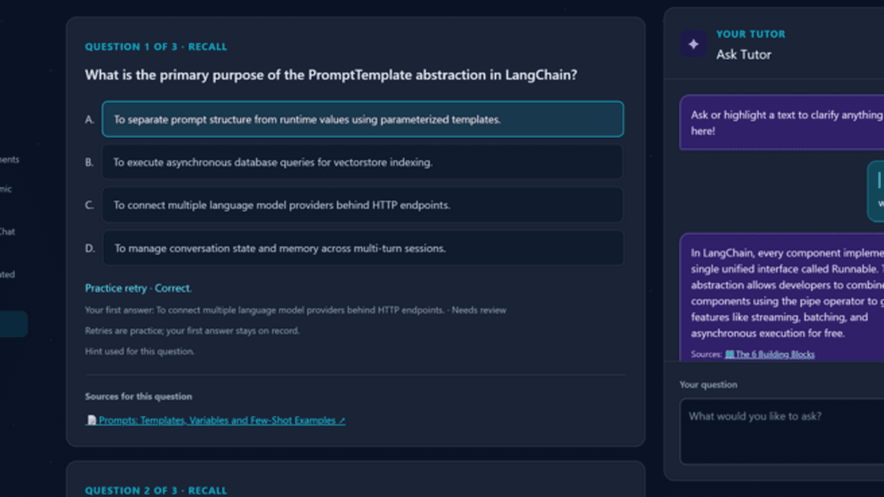 Learning Companion screenshot 4